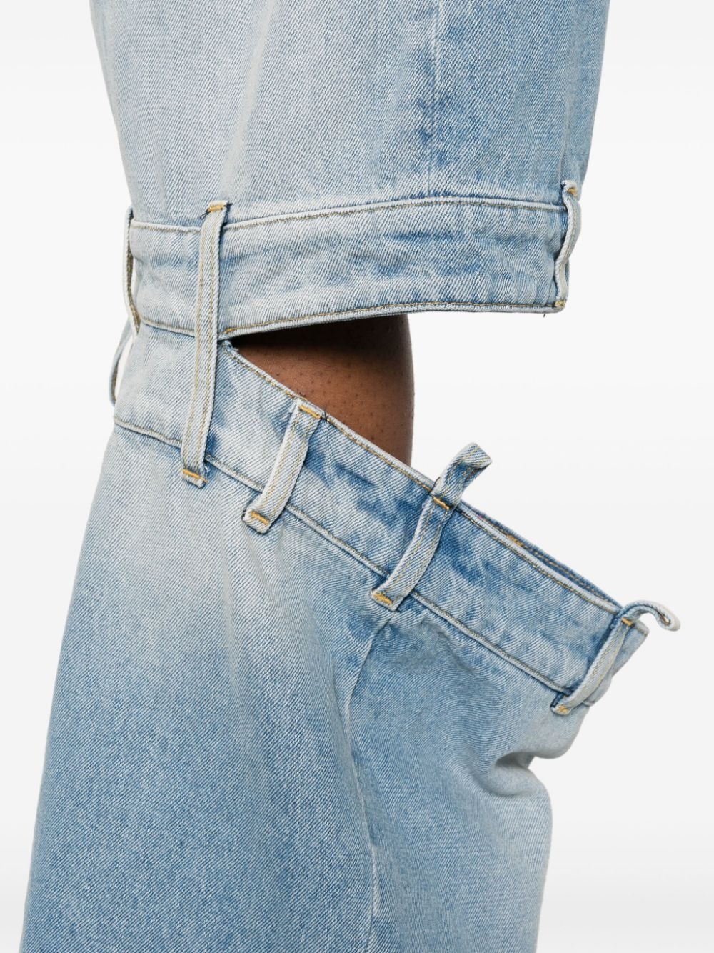 Ashton mid-rise wide-leg jeans - 5