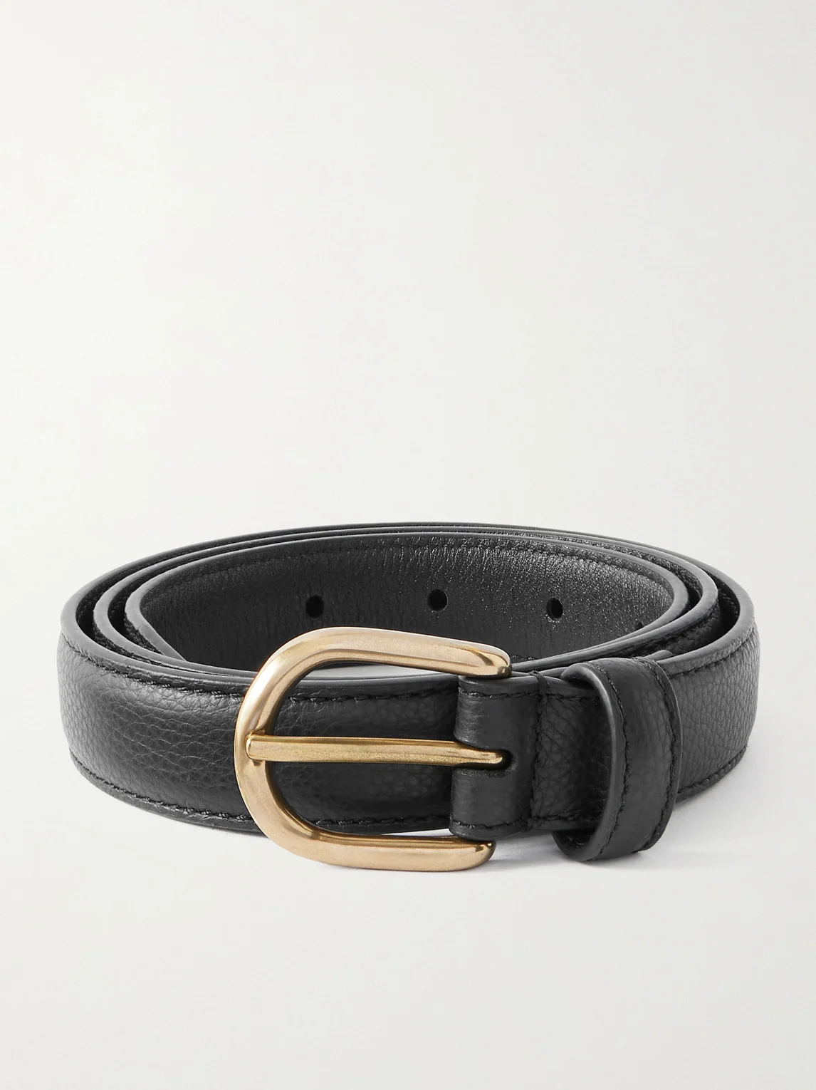 Cardon 2.5cm Full-Grain Leather Belt - 1