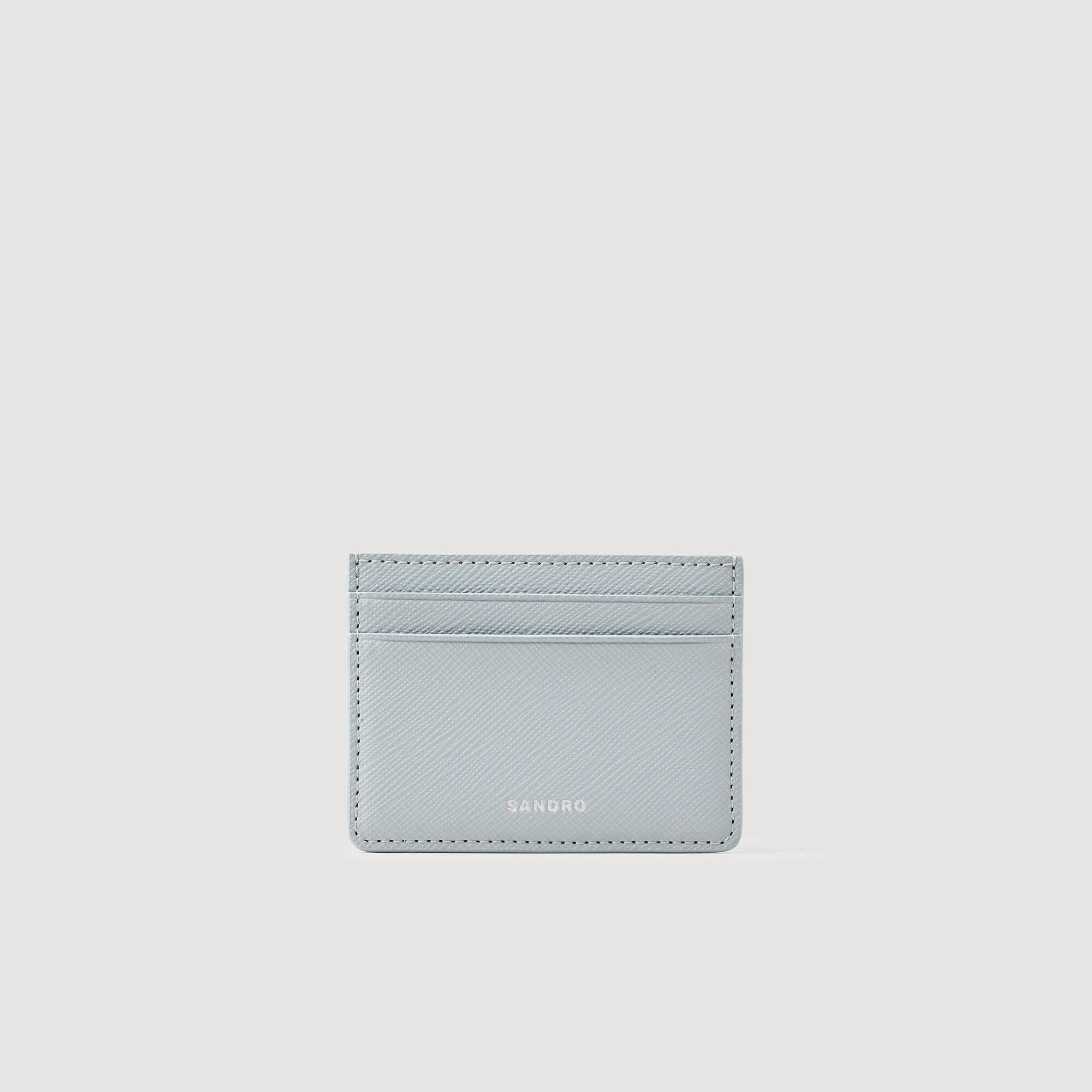 RECONSTITUTED LEATHER CARDHOLDER - 4