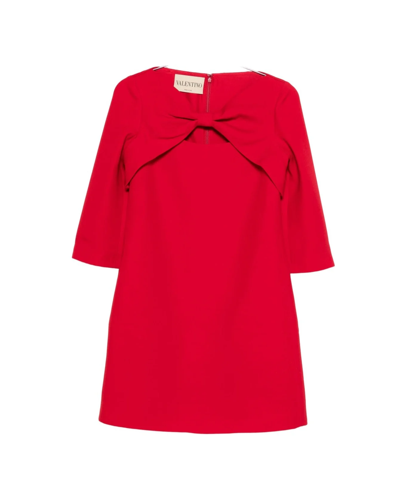 Wool And Silk Mini Dress - 1