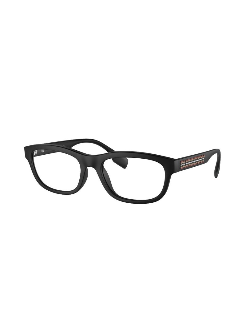 Burberry logo-print rectangle-frame glasses outlook