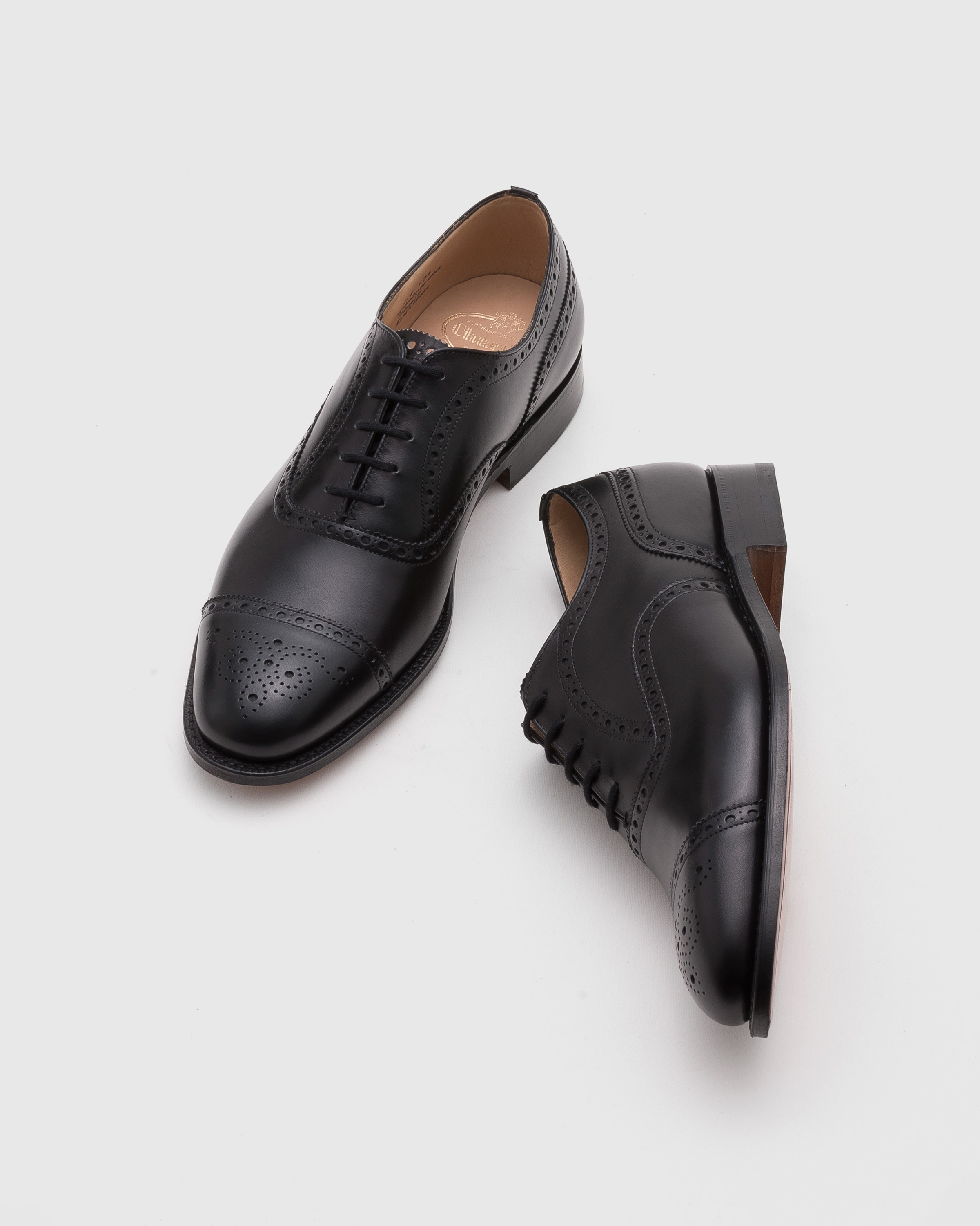 Calf Leather Oxford Brogue - 2