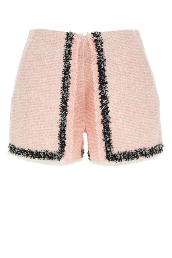 ショートパンツ Msgm Pink Boucle Shorts MSGM Pink bouclé shorts | gebnegozionline | REVERSIBLE