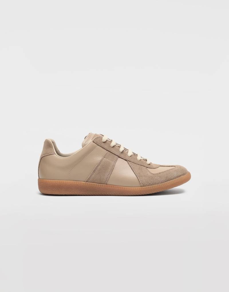 Replica leather sneakers - 1