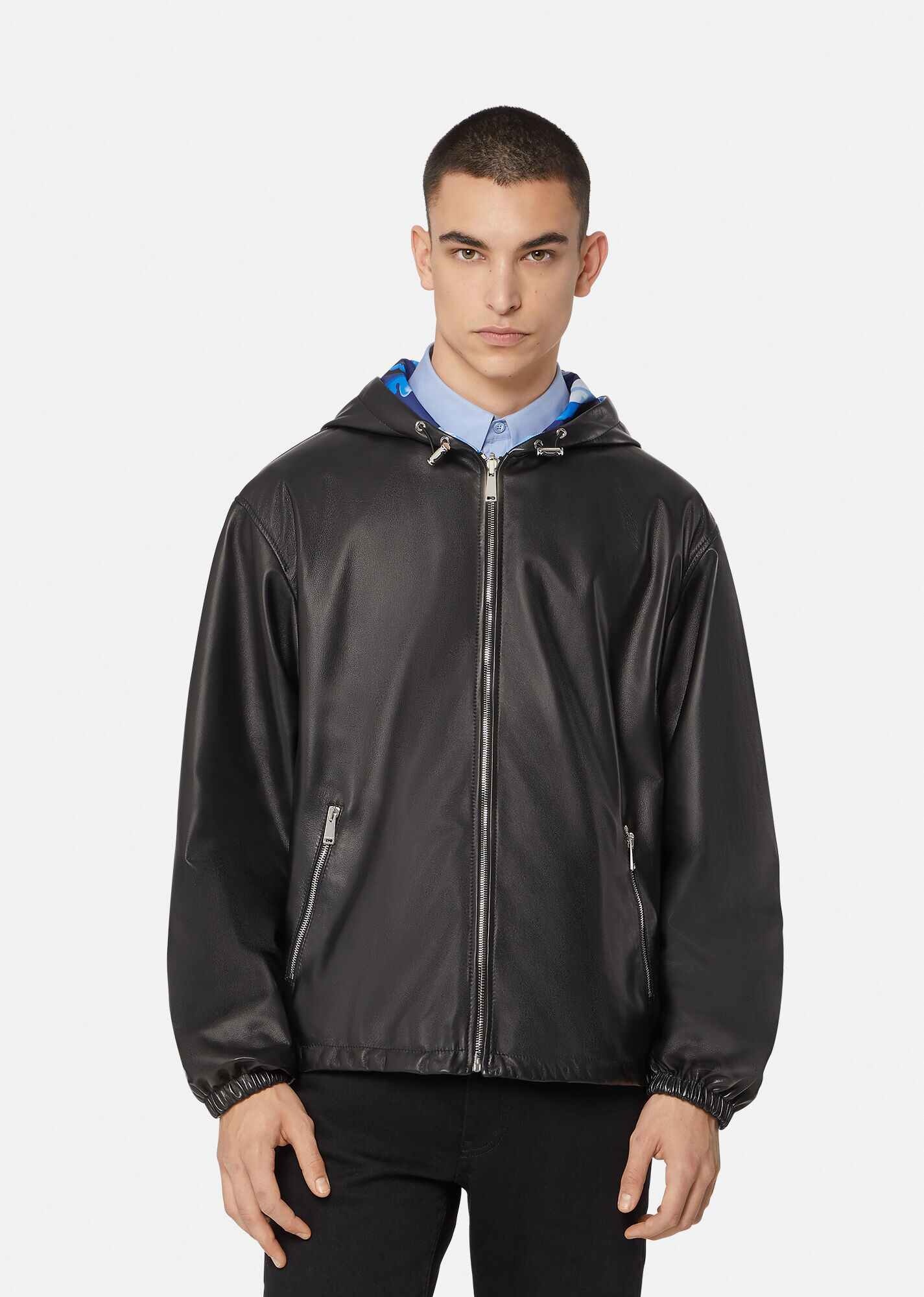 Nappa Leather Reversible Jacket - 2