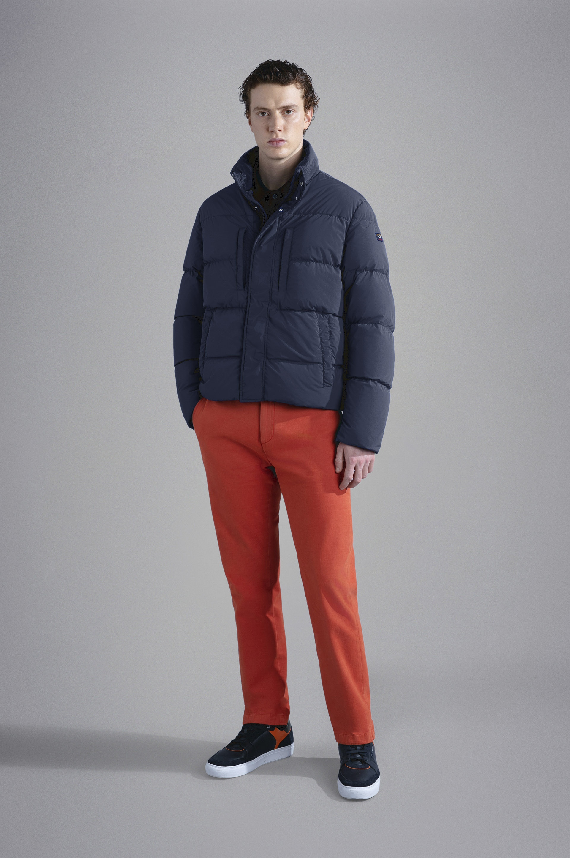 GARMENT DYED ECONYL® NYLON DOWN JACKET - 2