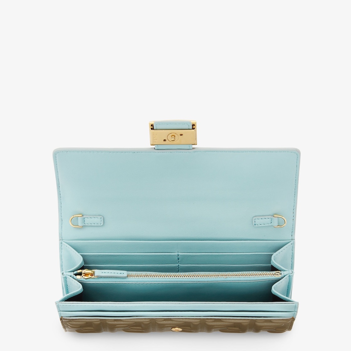 Baguette Continental Wallet With Chain - 4