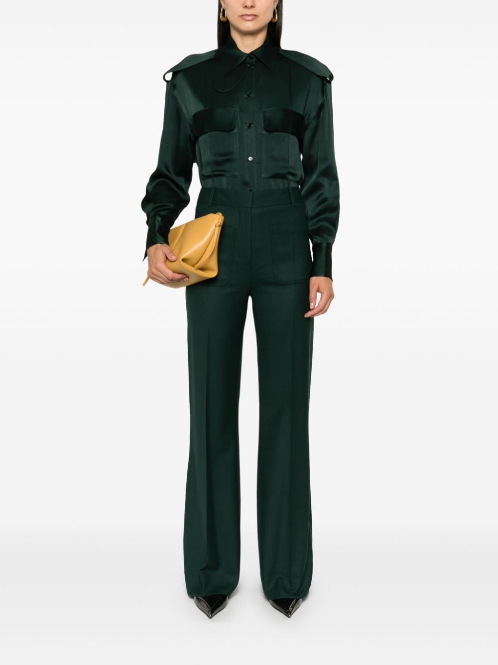 crepe shirt - 2