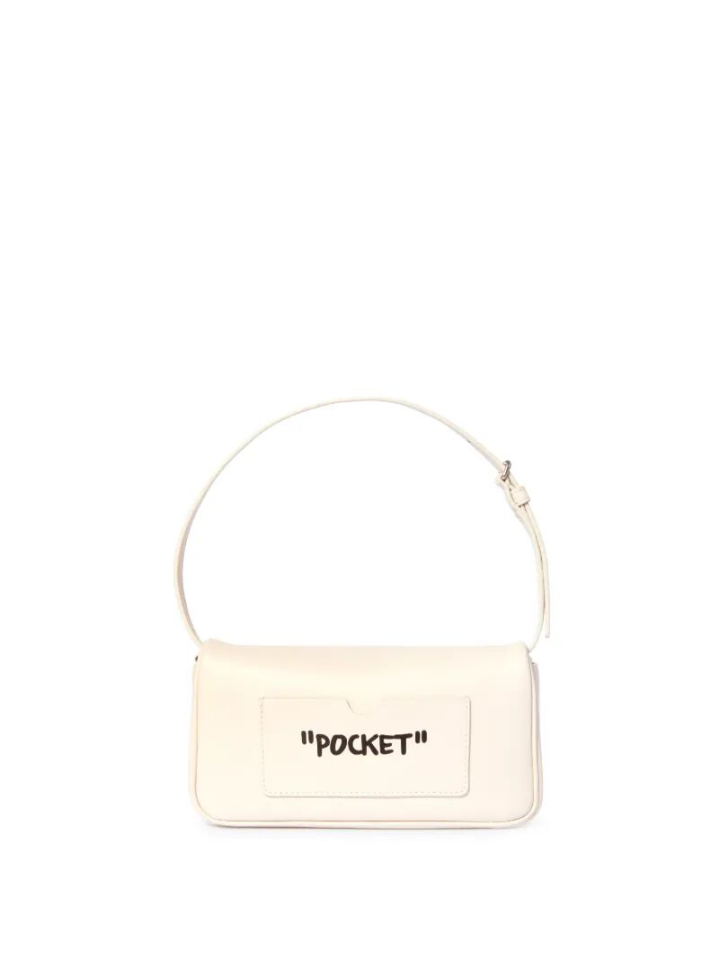 White Jitney 0.7 Quote Shoulder Bag 5