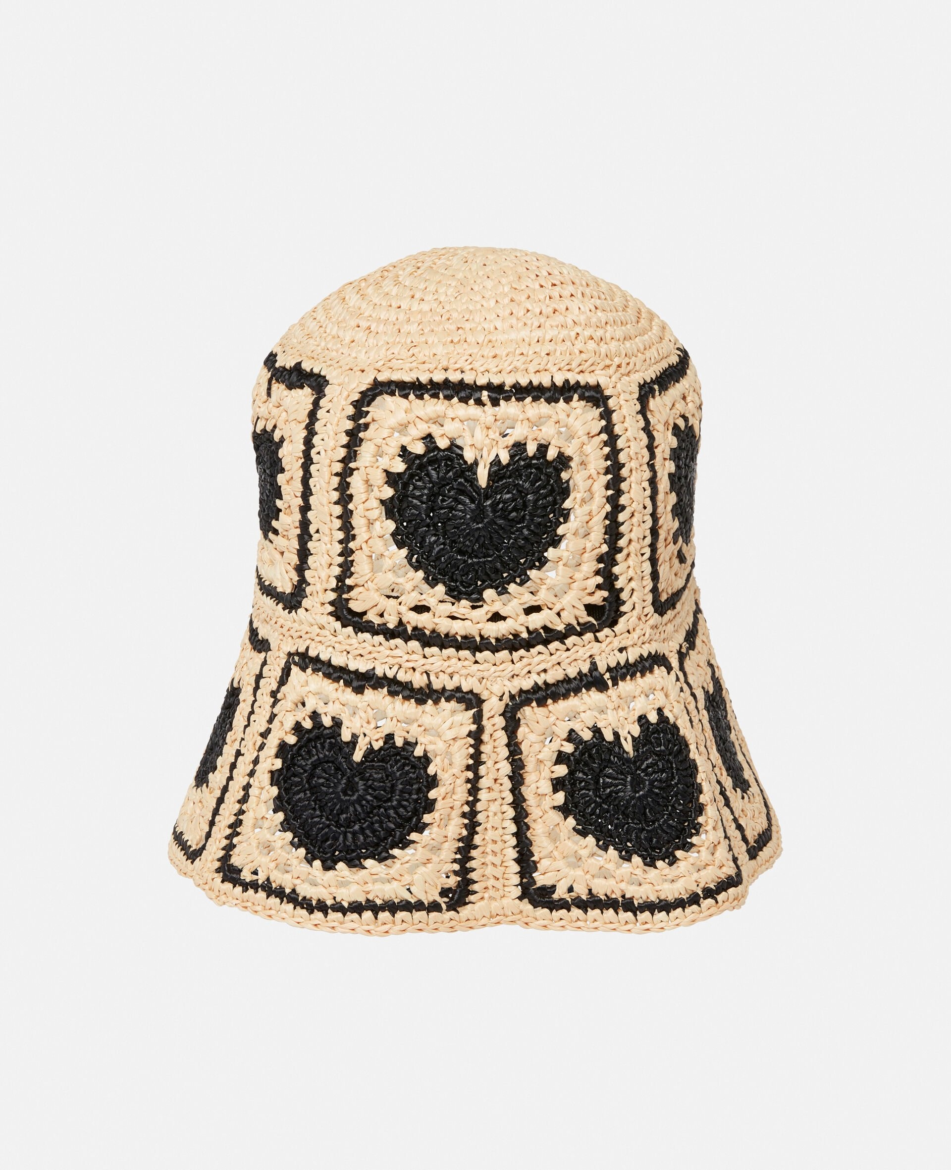 Heart Crochet Bucket Hat - 4