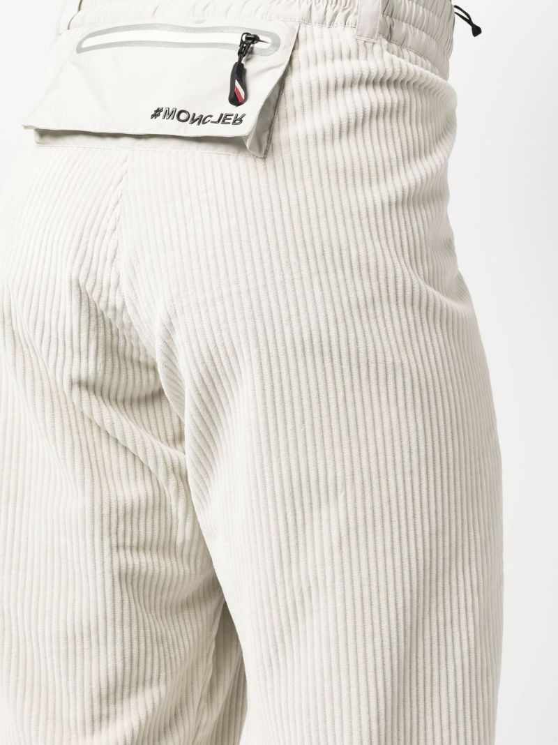 ribbed-detail trousers - 5