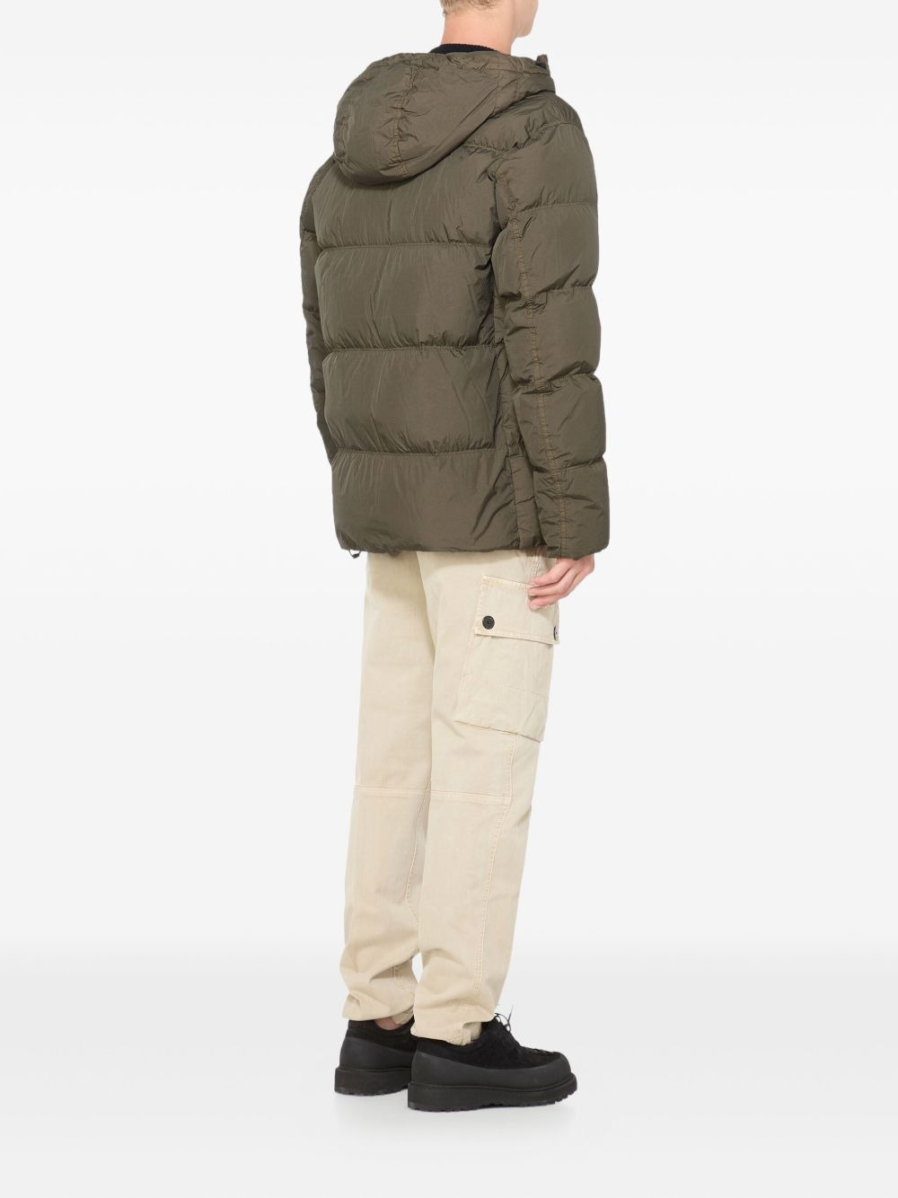 hooded padded jacket - 4