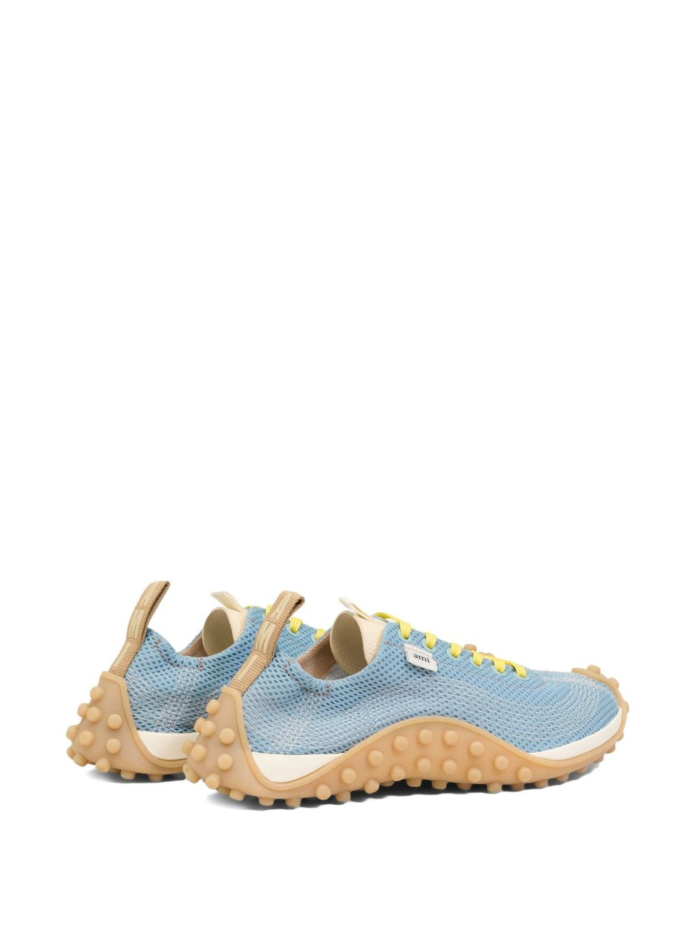 mesh low-top sneakers - 5