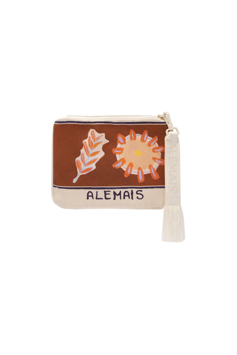 Soleil D'Amour Patch Zip Pouch 3