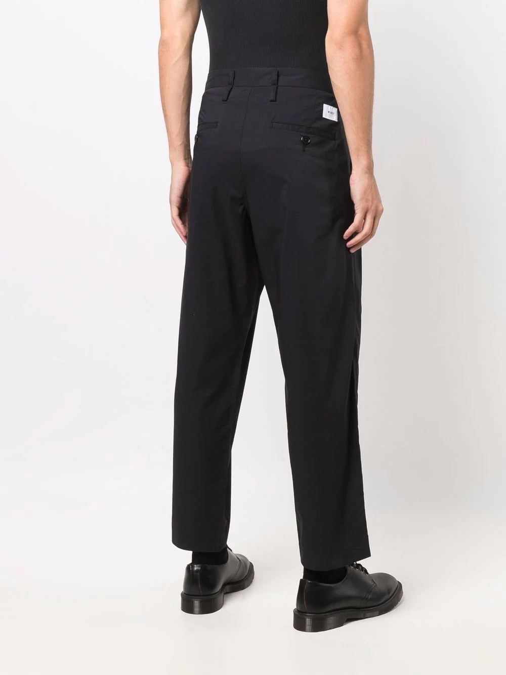 ripstop straight-leg trousers - 4