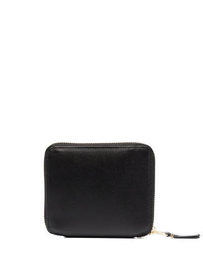 Comme Des Garçons Classic Vertical zip-around leather wallet outlook