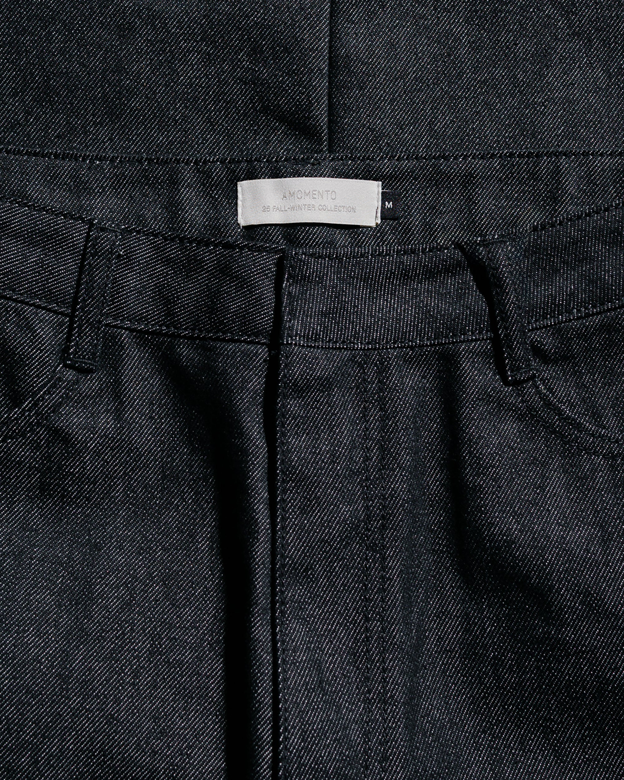 Men's Color Indigo Denim Black - 5