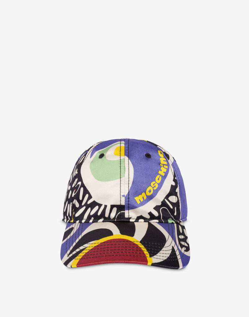 PSYCHEDELIC PRINT HAT 1