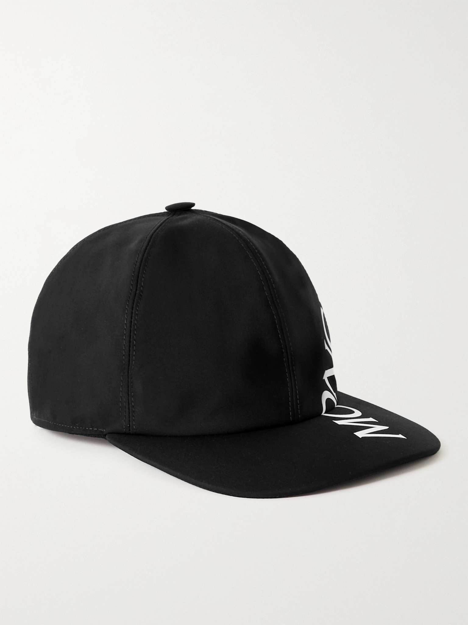 Logo-Print Shell Baseball Cap - 1