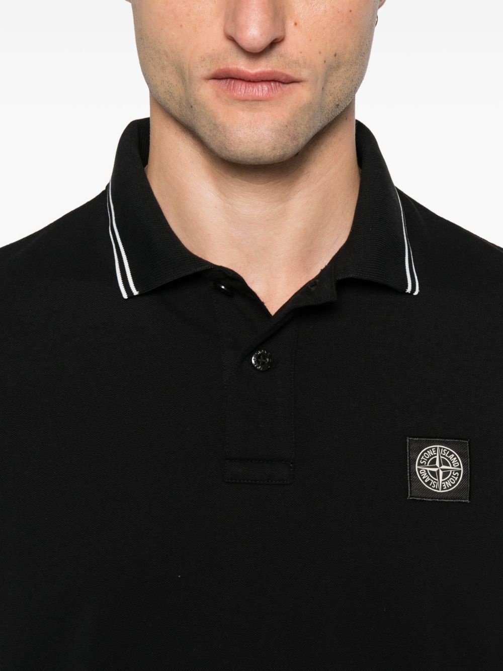 logo polo shirt - 4