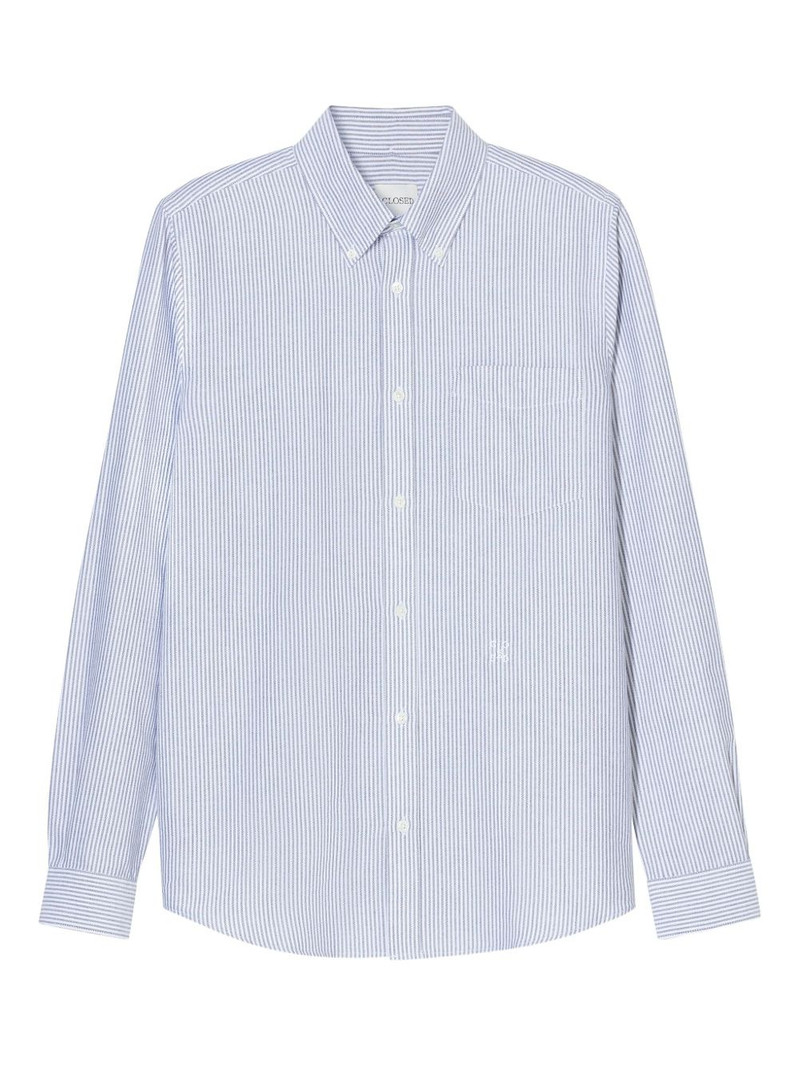 striped button-down shirt 1