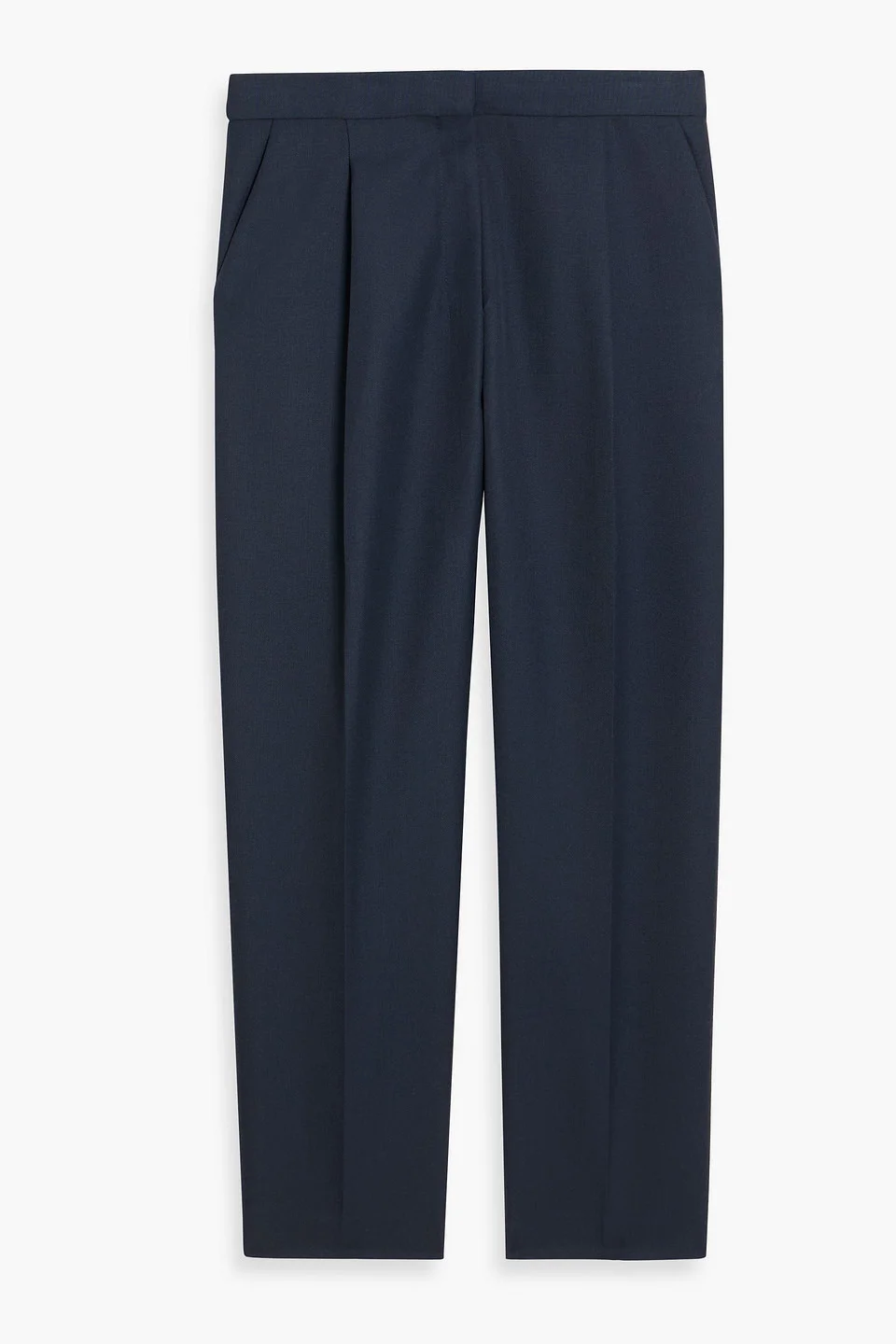 Wool-blend tapered pants - 1