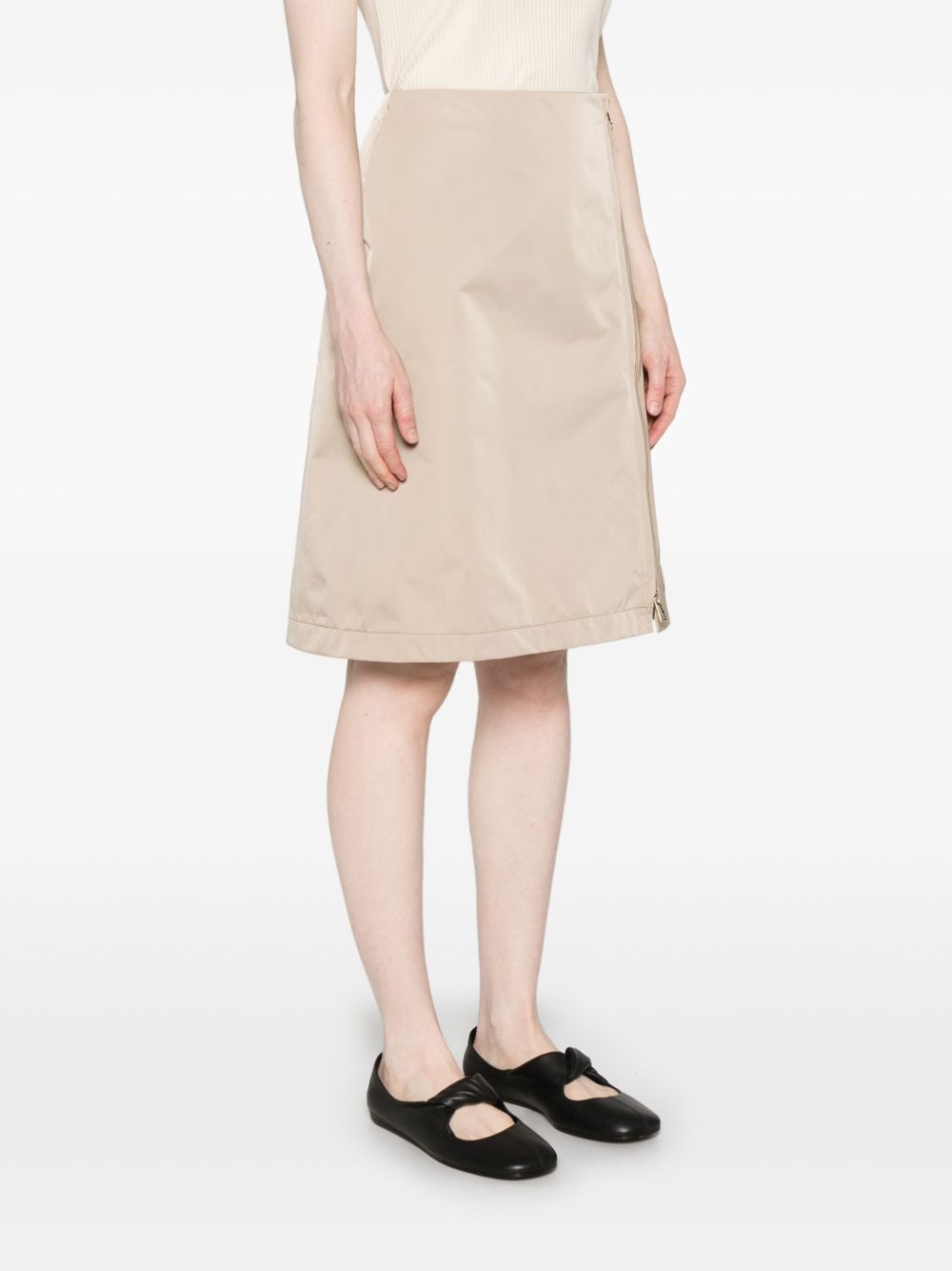 A-line midi skirt - 3