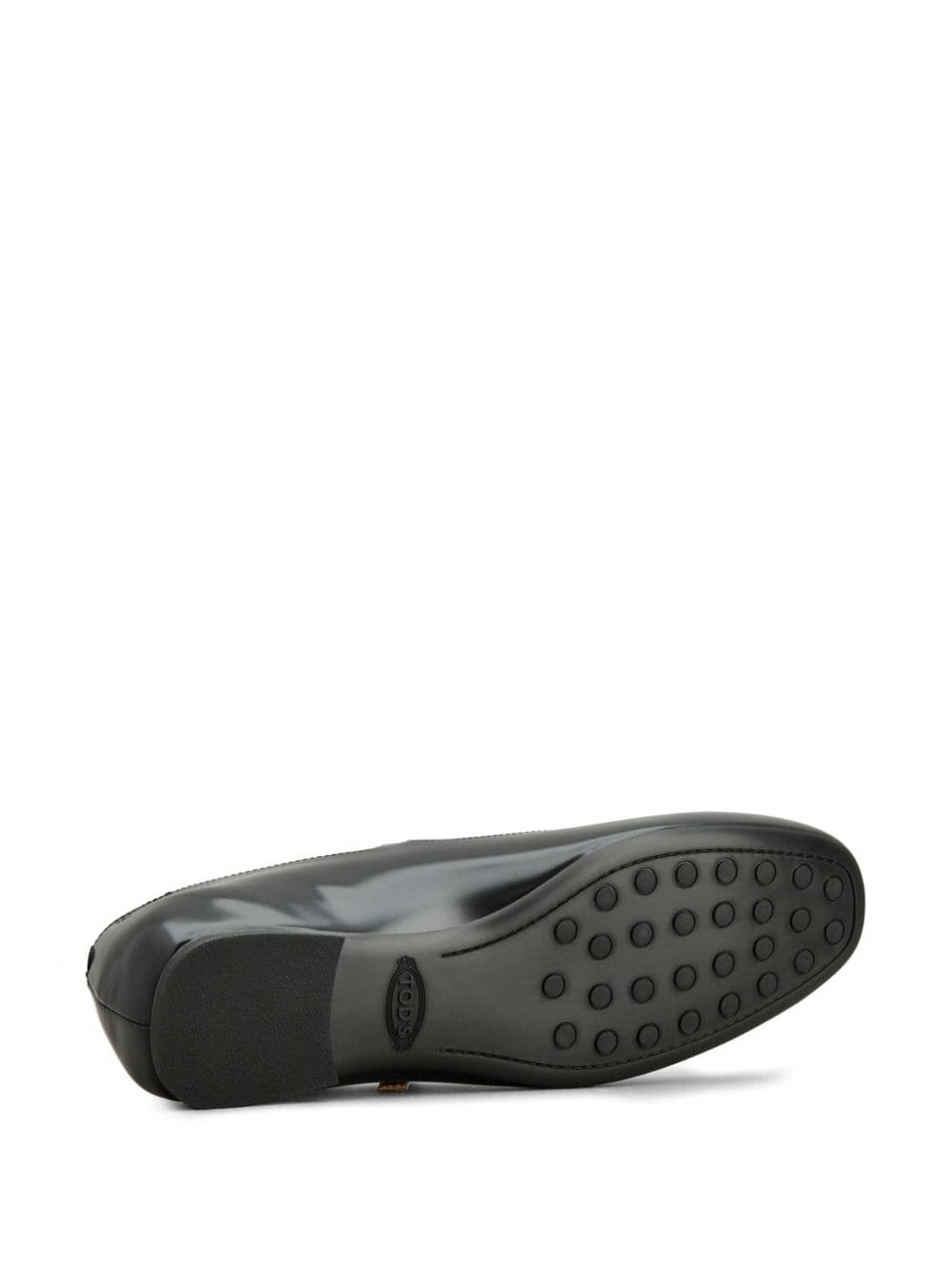 patent-leather ballerina shoes - 4