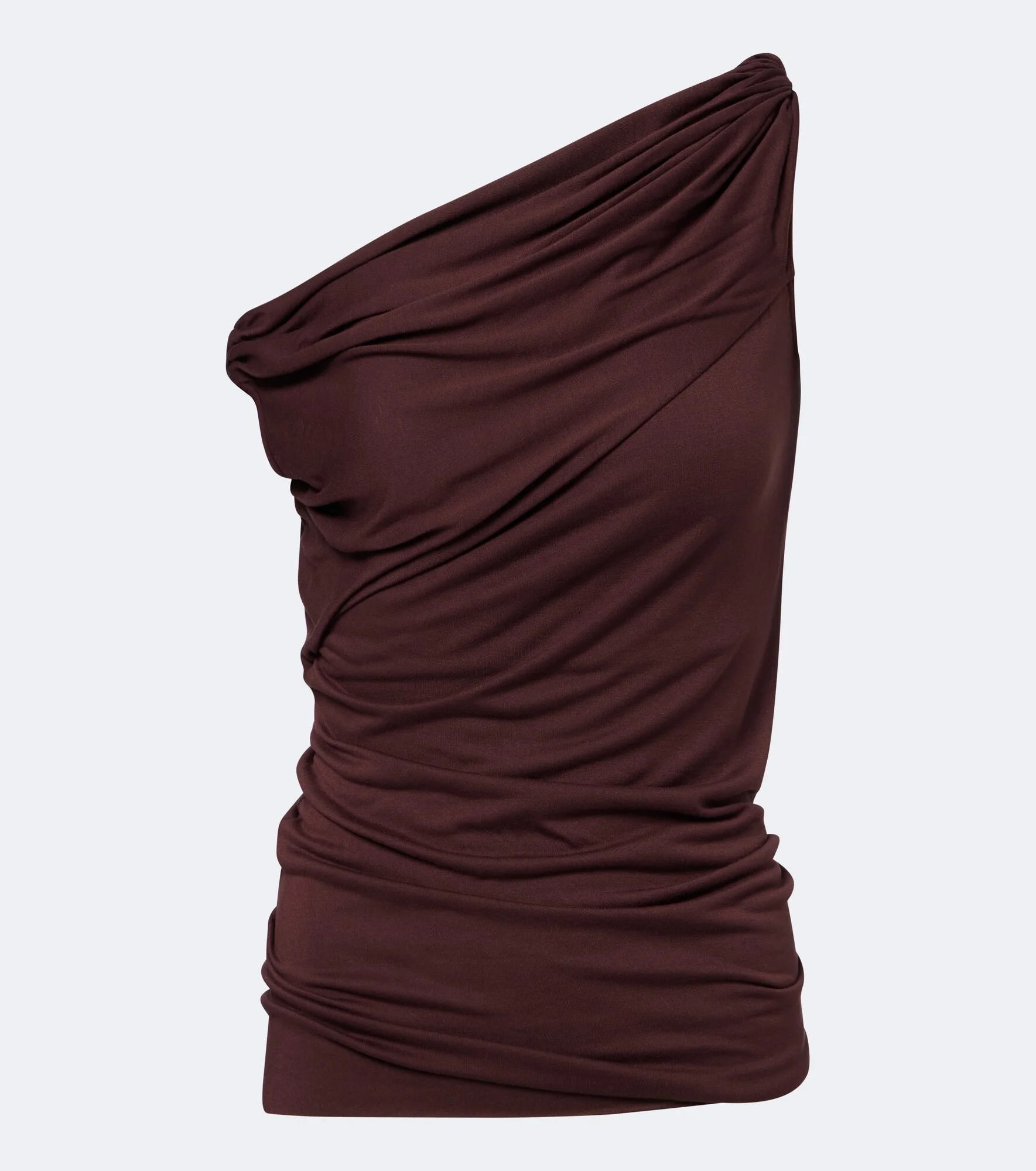 Lilies Laeti draped one-shoulder jersey top - 1
