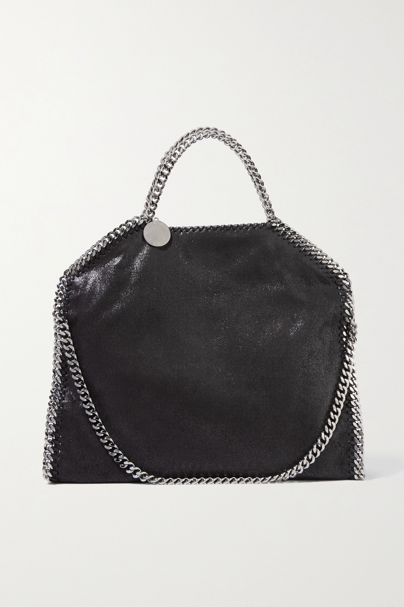 The Falabella medium faux brushed-leather shoulder bag - 1