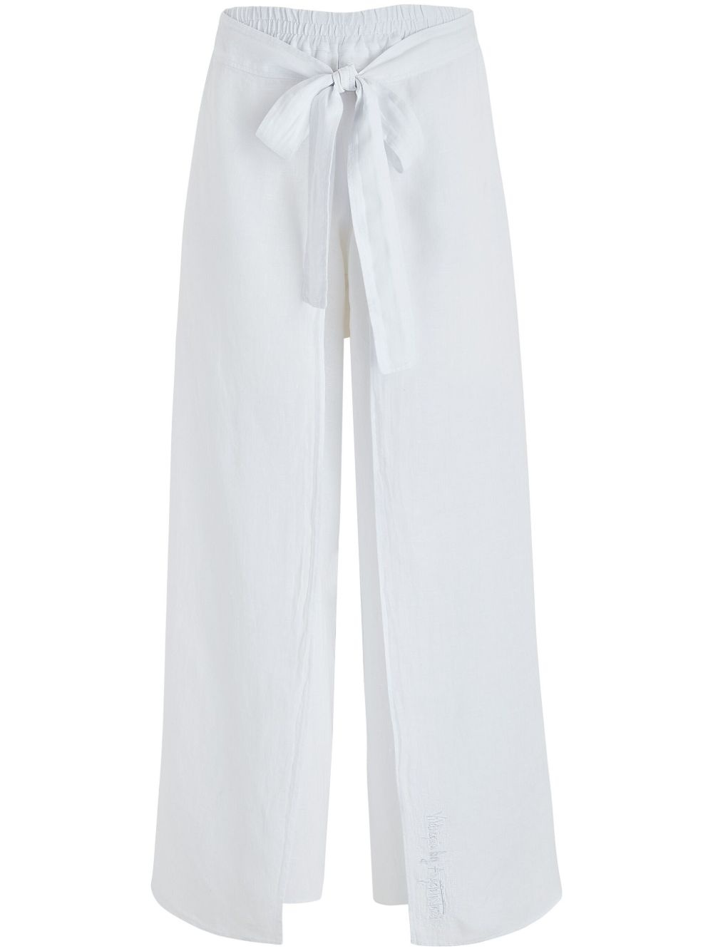x Angelo Tarlazzi Lamiss linen trousers - 1