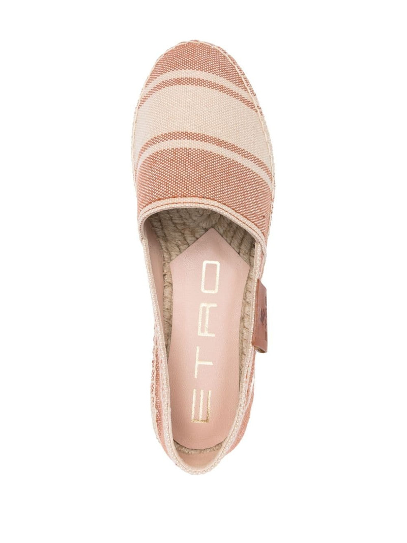 striped canvas espadrilles 4