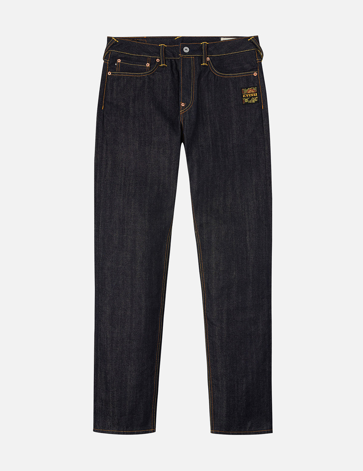Grateful Crane Daicock Print Taper Jeans - 4