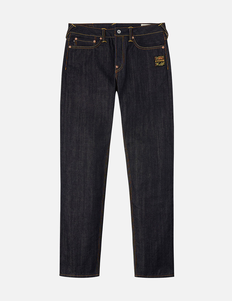Grateful Crane Daicock Print Taper Jeans 4