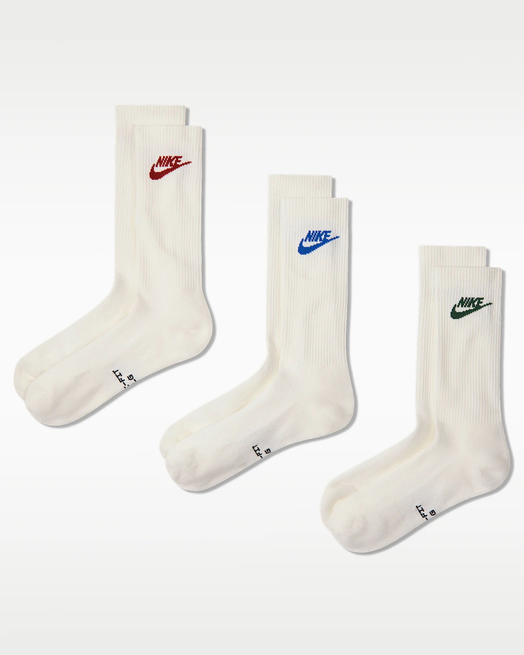 Nike Everyday Elevated Crew Socks (3 Pairs) - 1