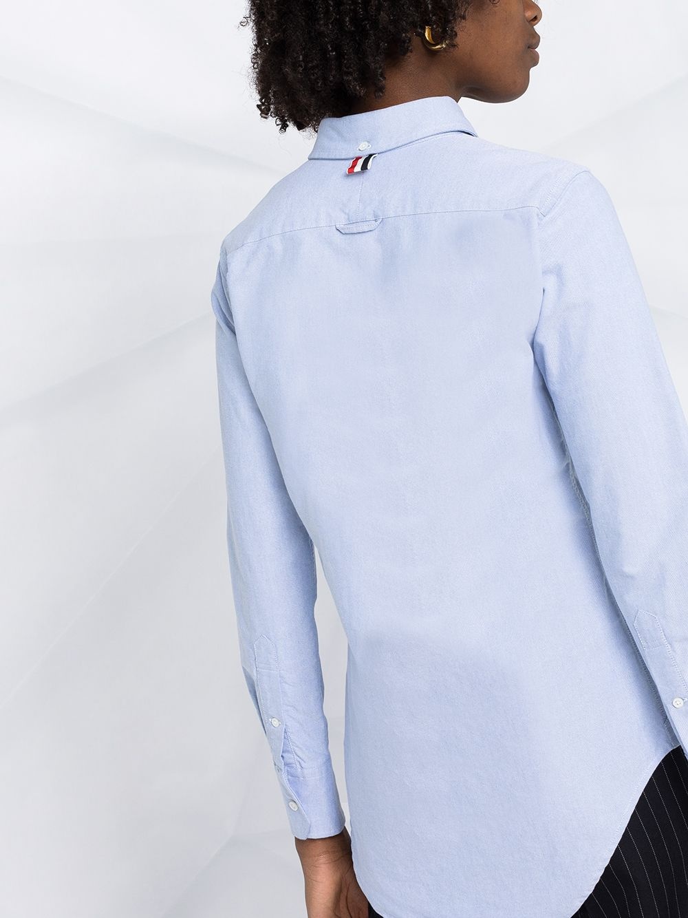 logo-patch long-sleeve shirt - 3
