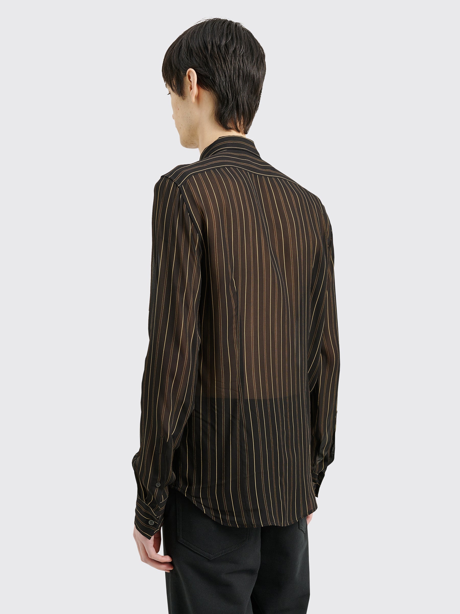 DRIES VAN NOTEN CELDON SHIRT BLACK - 3