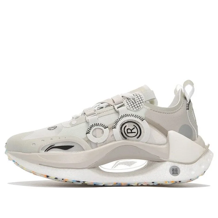 (WMNS) Li-Ning CRC 'Grey White' AZGS022-1 - 1