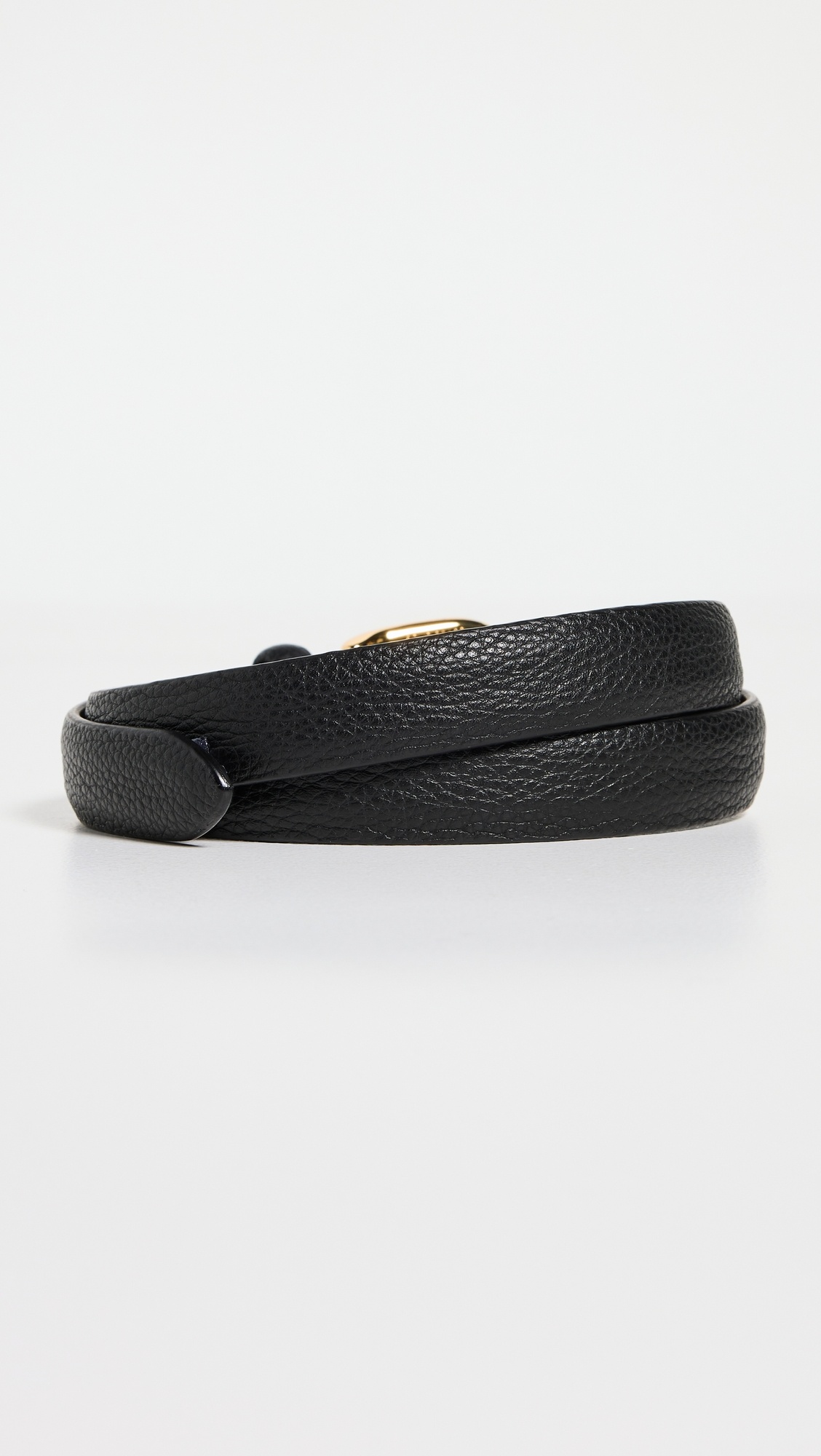 Skinny Soft Grained Leather Belt - 3