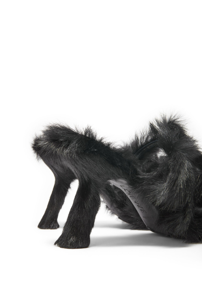 Petal sandal in hairy calfskin 5