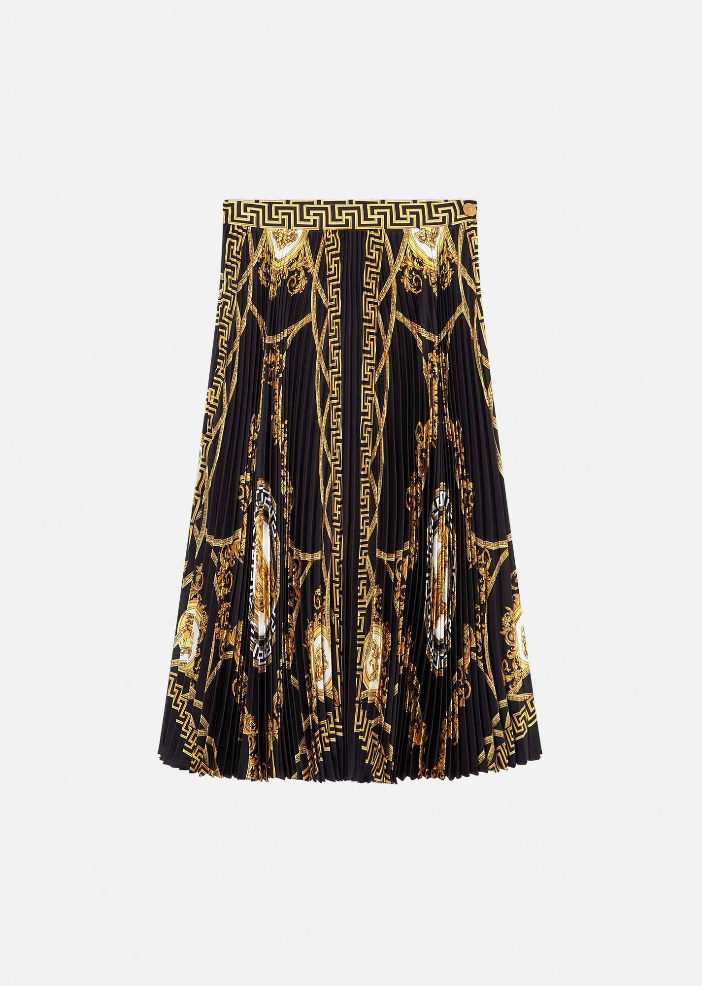 La Coupe des Dieux Pleated Midi Skirt - 1