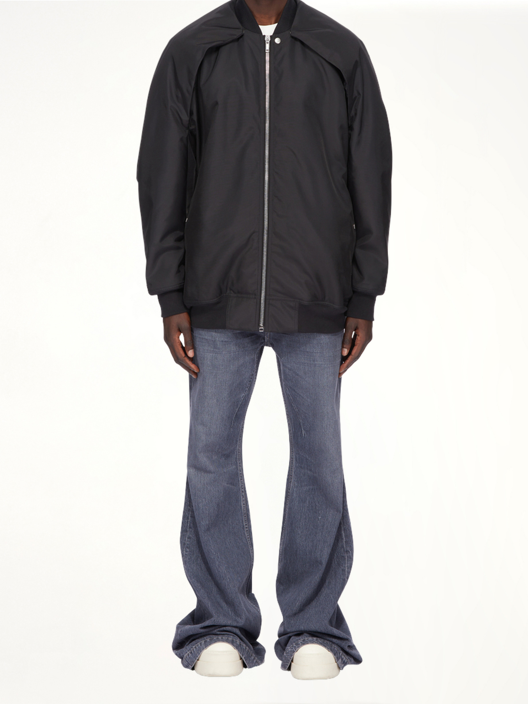 Bolan Bootcut in Washed Grey - 4