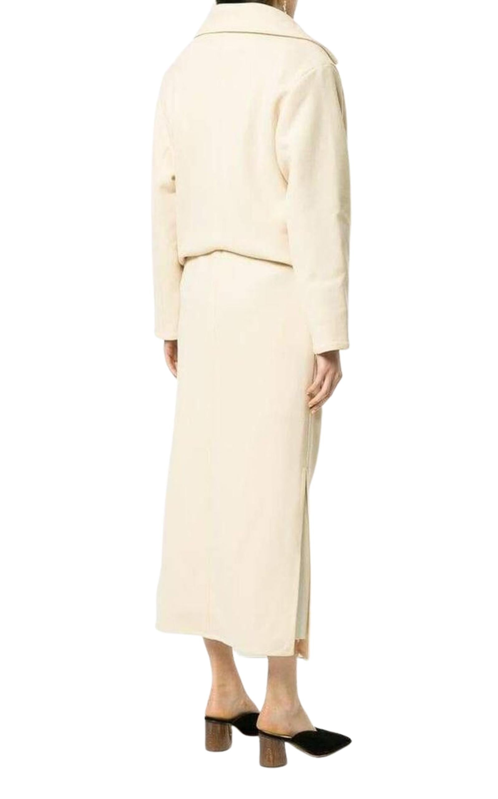 Wrap Front Long Coat - 4