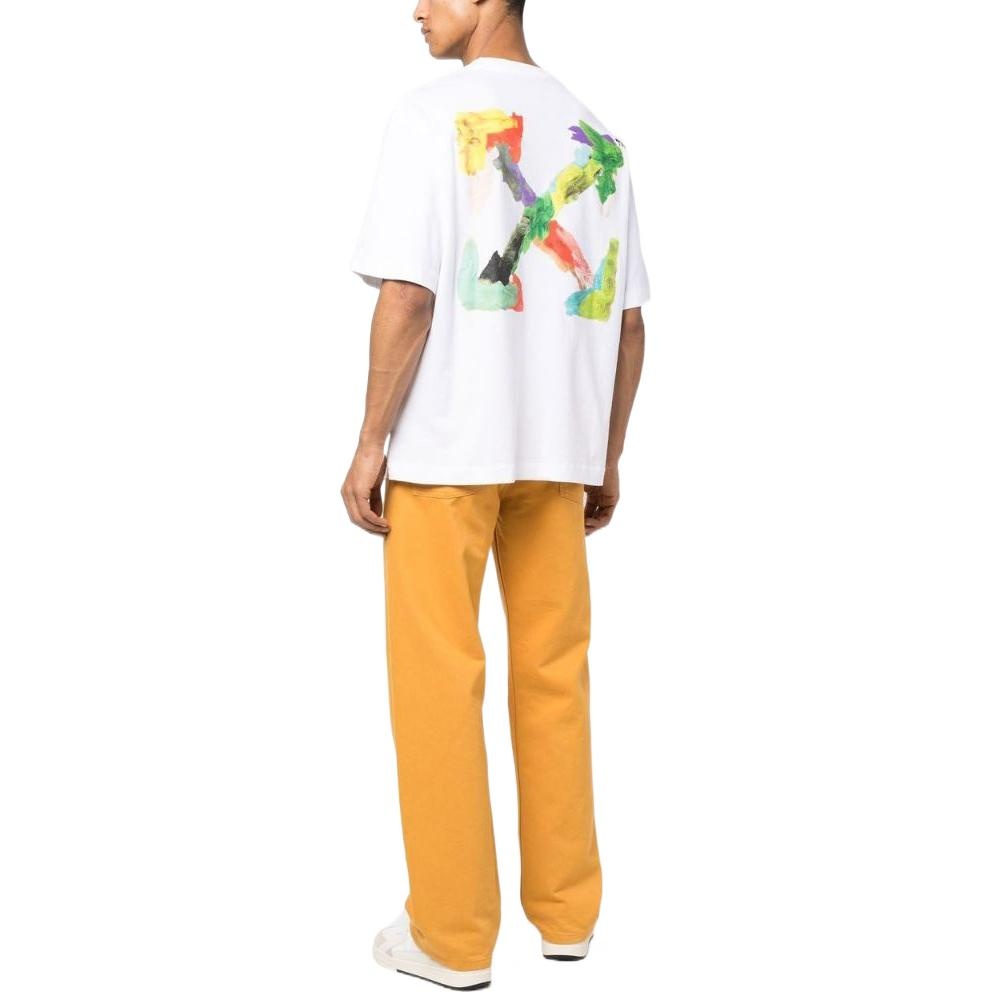 Off-White Brush Arrow Over Skate SS23 Tee OMAA120S23JER0010184 - 4