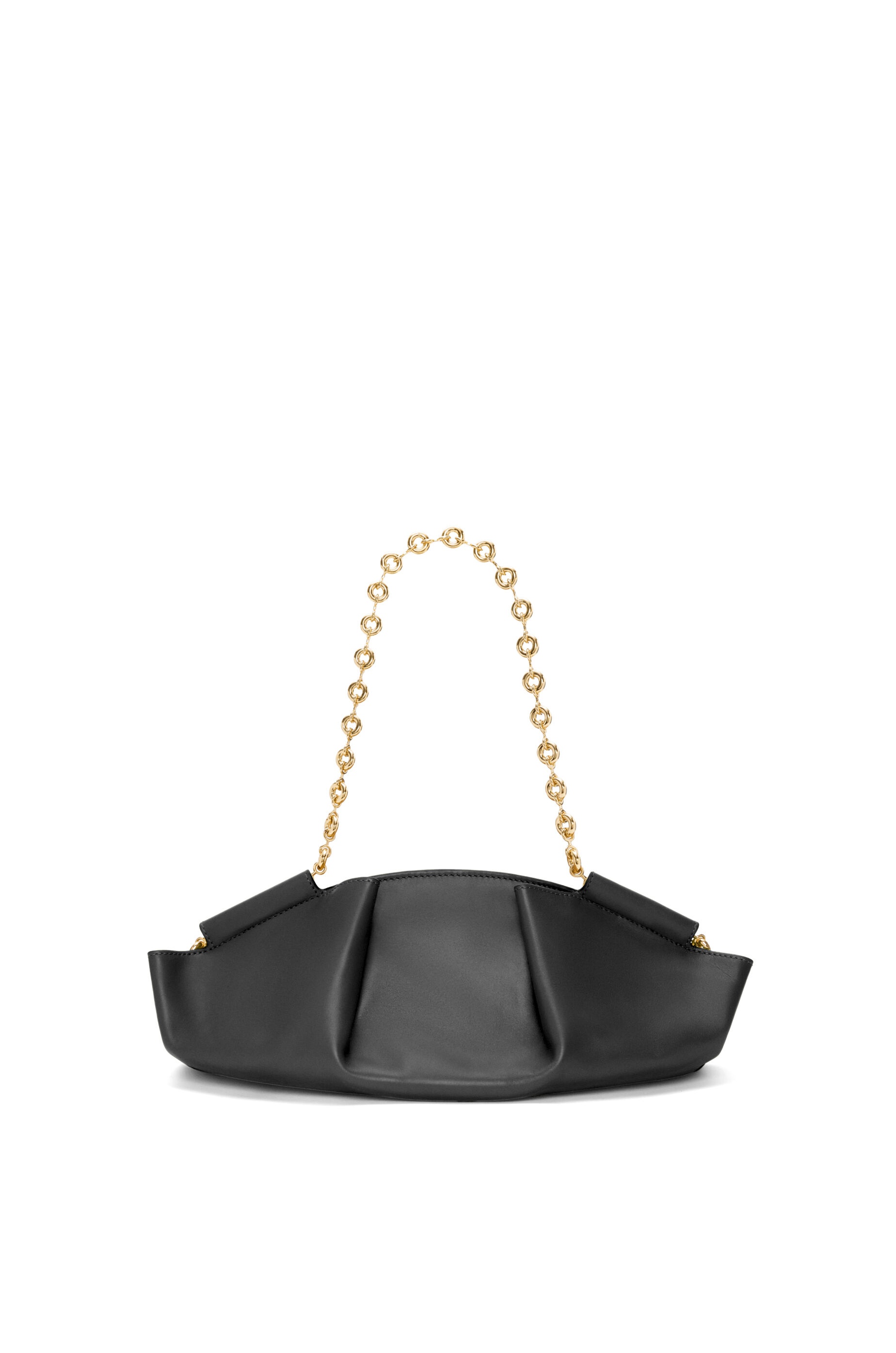 Small Paseo bag in shiny nappa calfskin with chain - 7