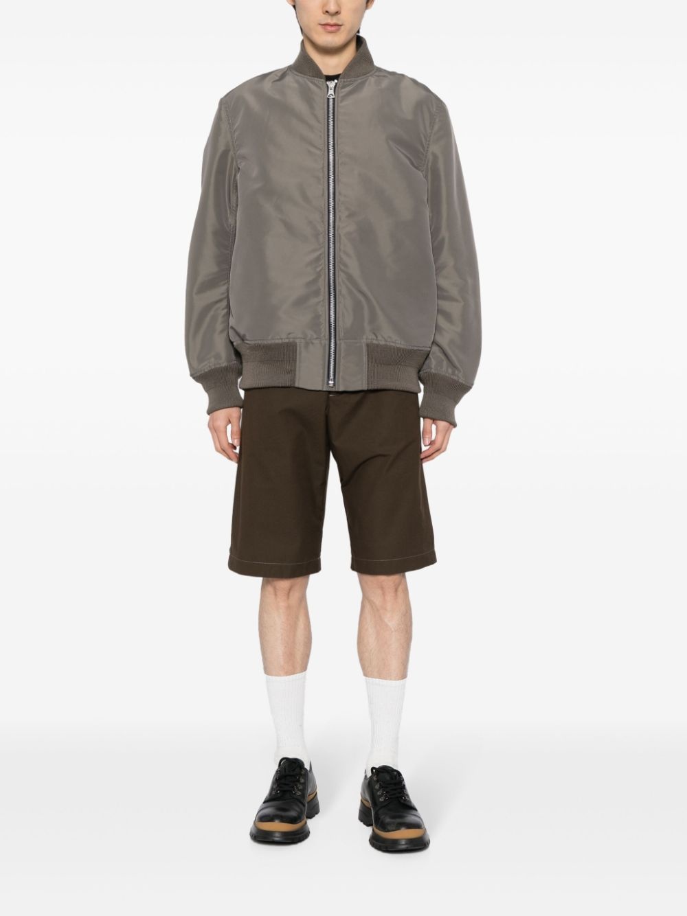 sacai zip-up bomber jacket | REVERSIBLE