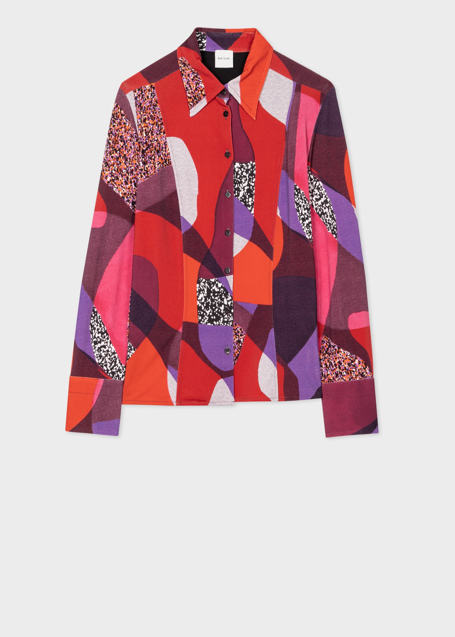 Pink 'Botanical Collage' Jersey Shirt - 1