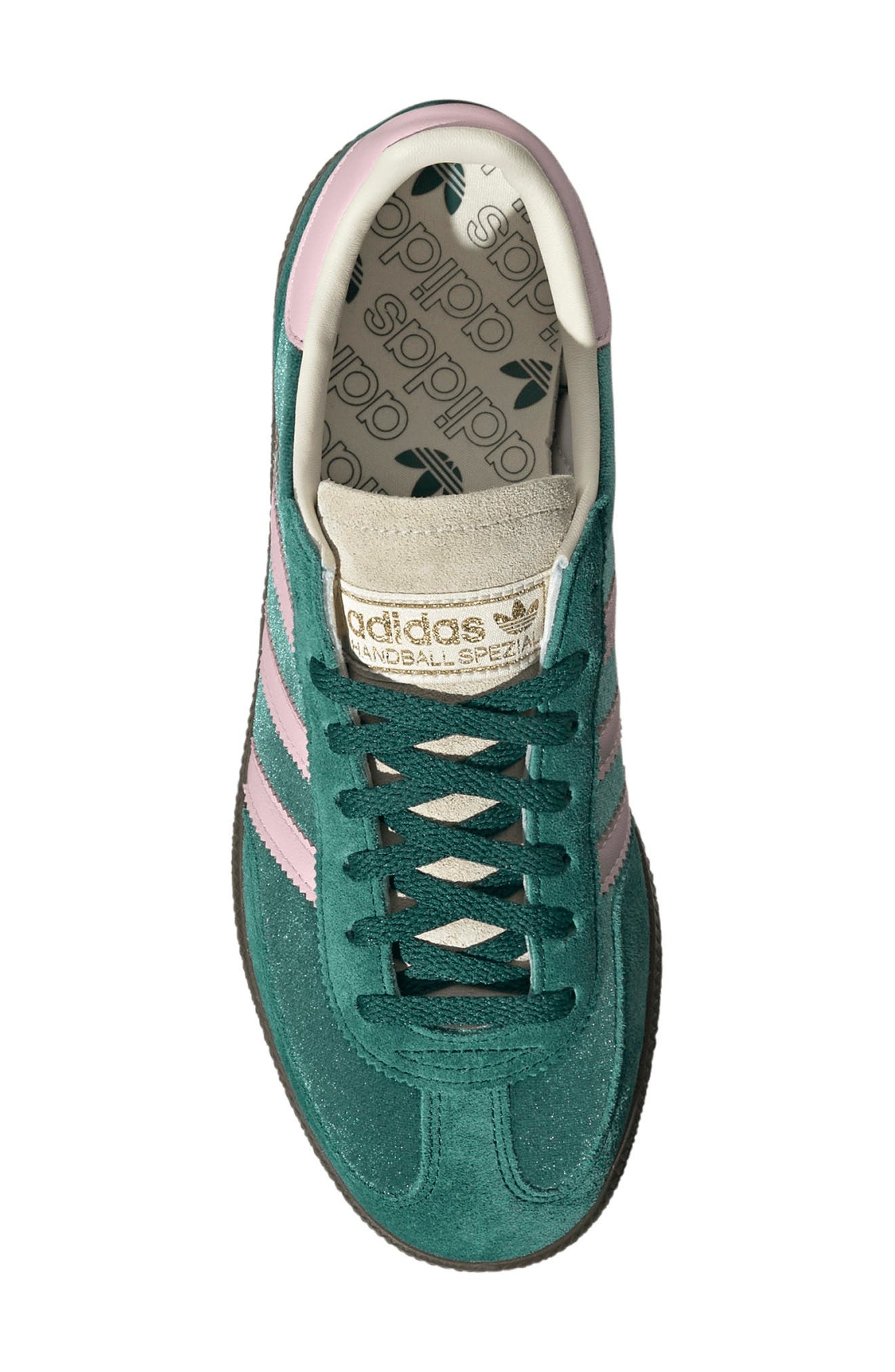 adidas Handball Spezial Sneaker in Cgreen/clp at Nordstrom - 4