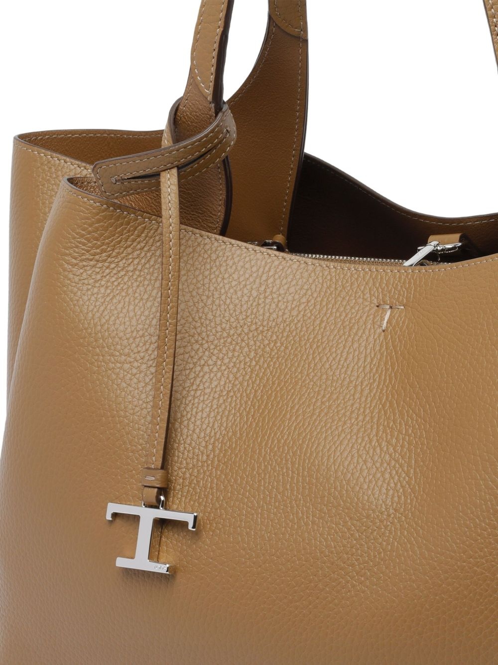 medium T-logo tote bag - 4