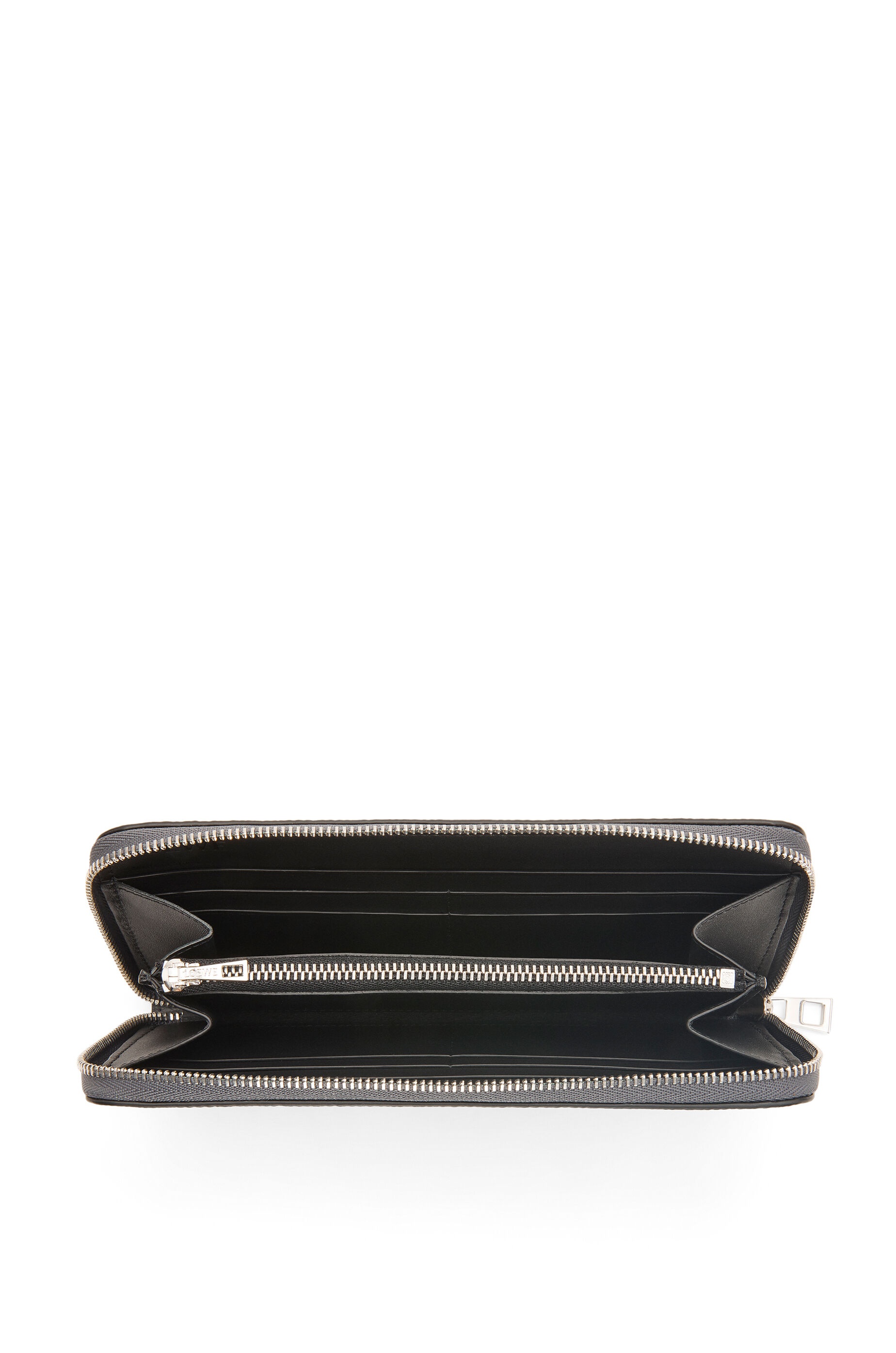 Zip around wallet in soft grained calfskin - 4